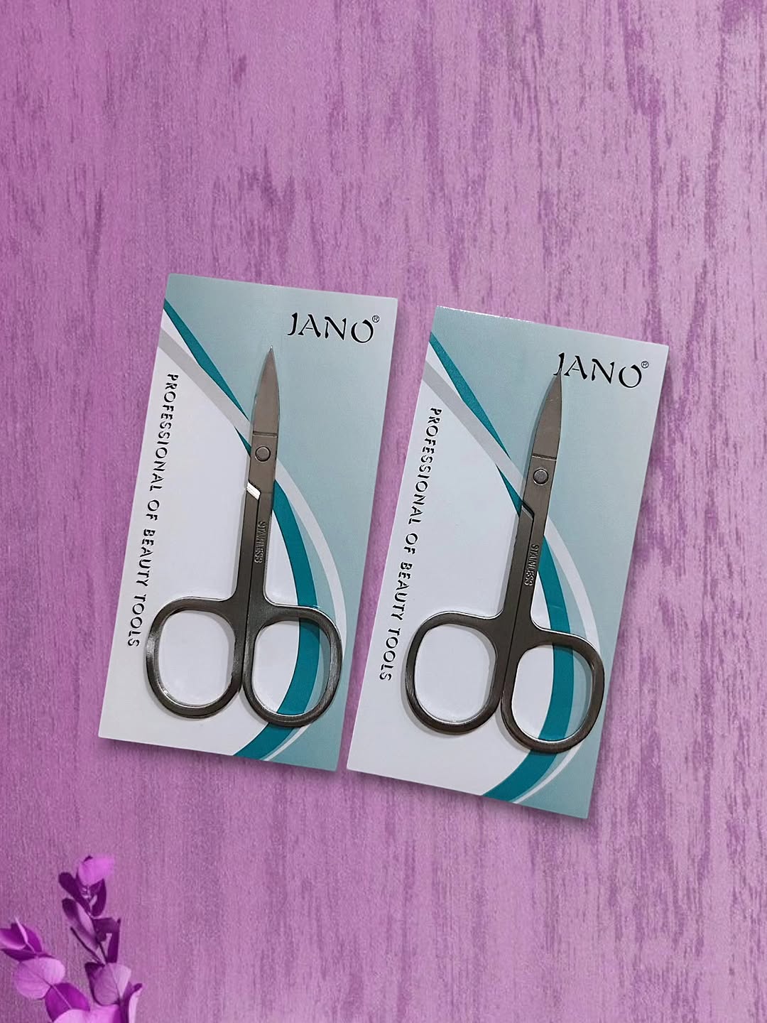 قیچی ابرو استیل JANO شش عددی