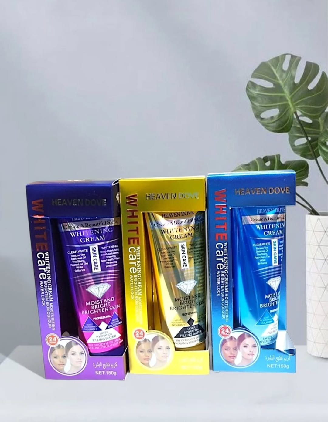 کرم روشن کننده اورجینال هیون داو HEAVEN DOVE سه عددی