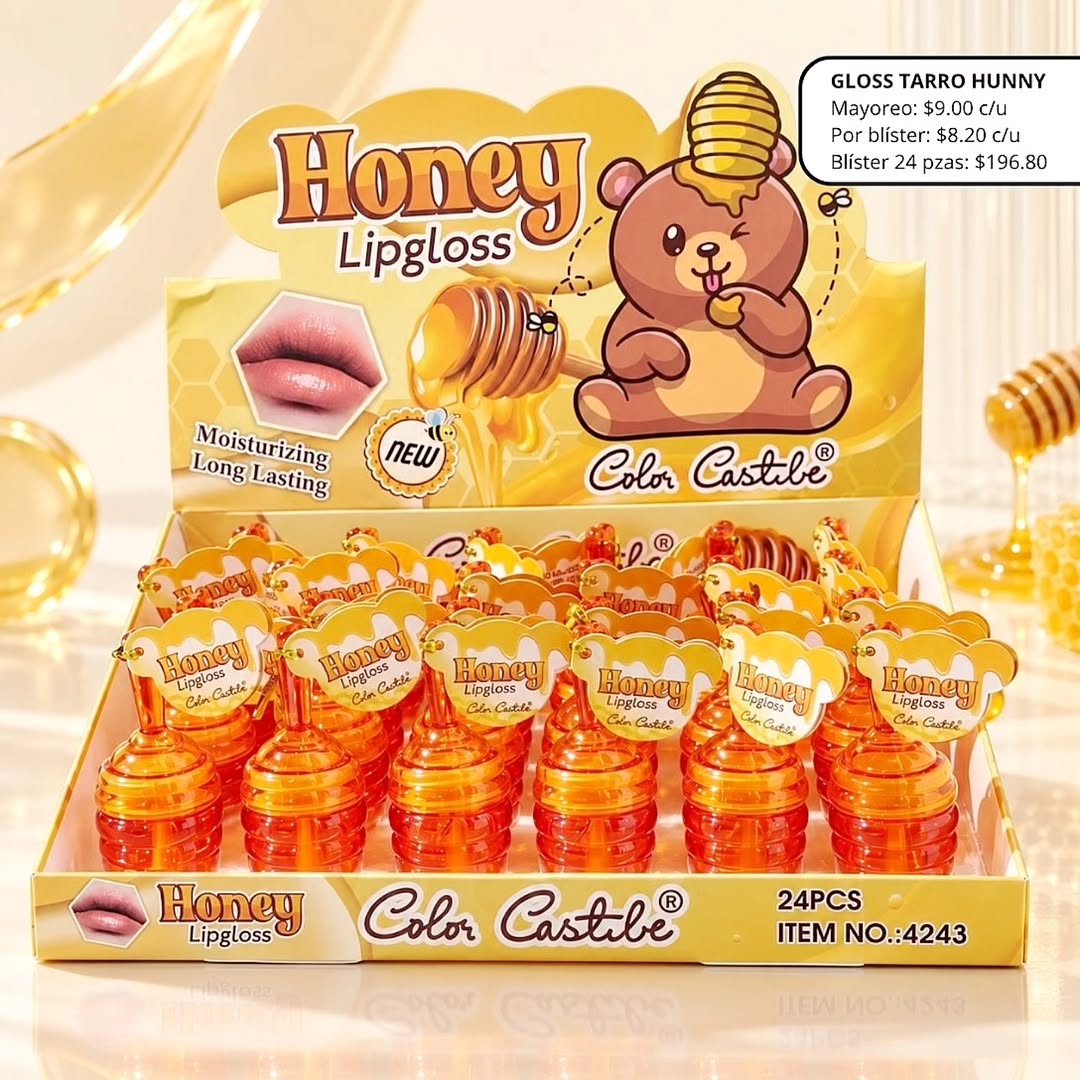 برق لب عسلی 6عددی